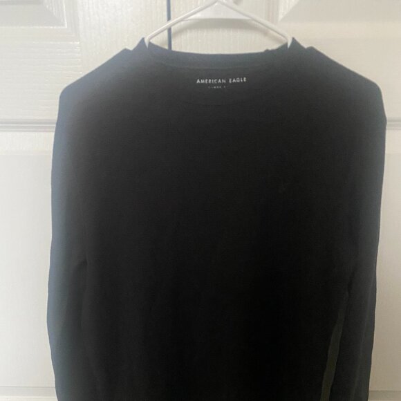 American Eagle Black Mens Sweater Small - Picture 1 of 3